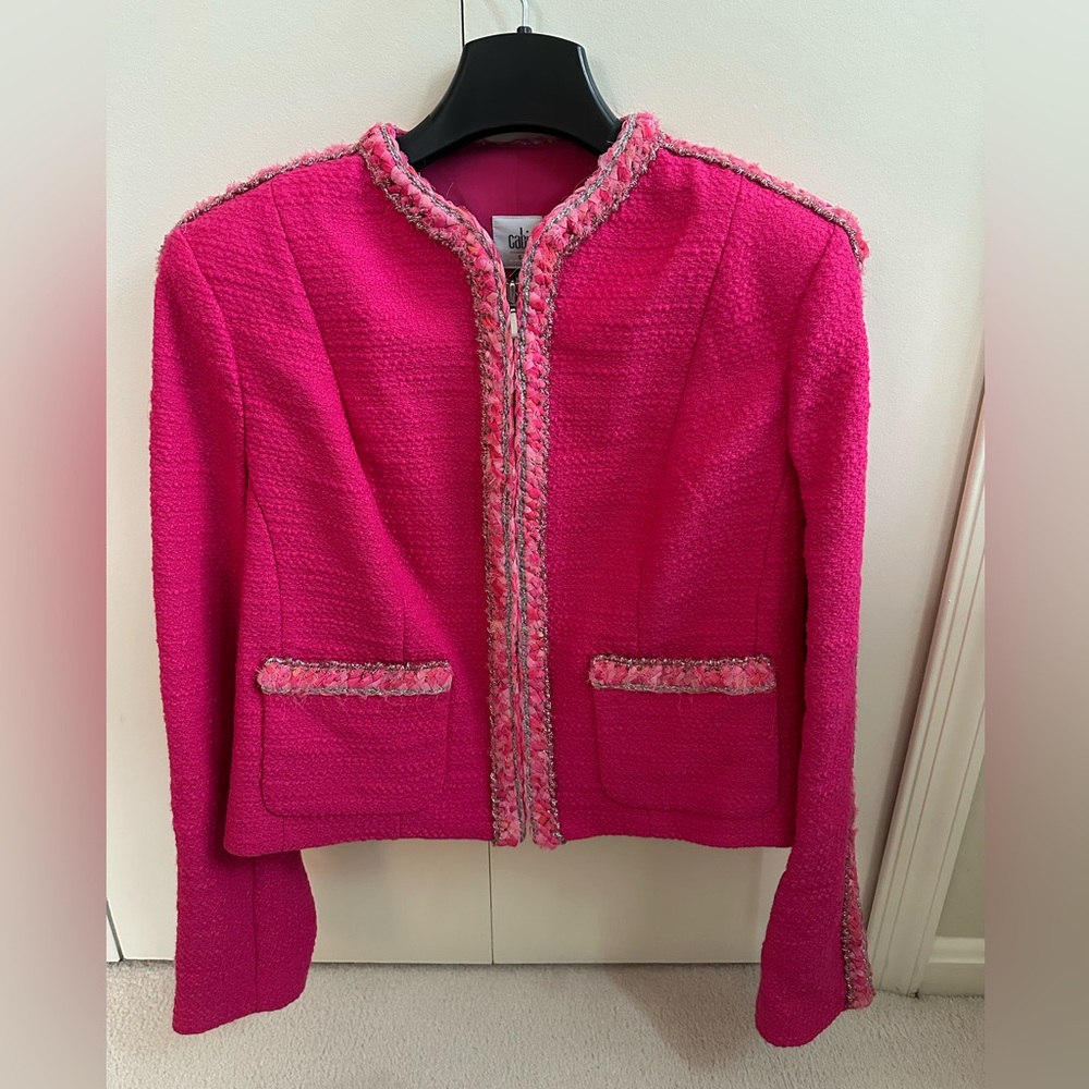 Cabi ballroom jacket in fuchsia